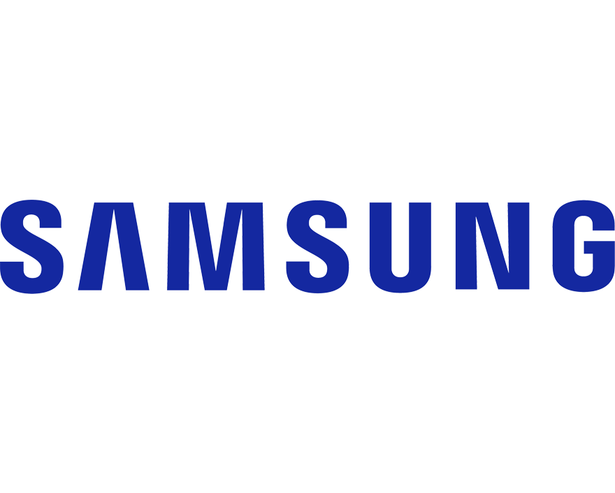 Samsung logo blue