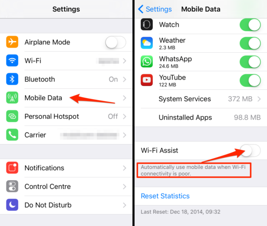 wifi assist